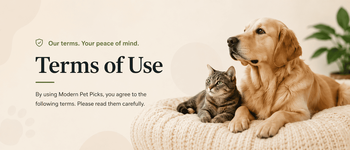 Terms of Use banner